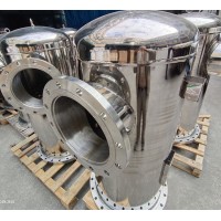 带压力容器证不锈钢过滤器 带压力容器证大容量不锈钢过滤器 天然气过滤器 压力容器 过滤器 气体过滤器 氢气过滤器 不锈钢油水分离器 精密过滤压缩空压机气罐过滤器 大容量80立方耐高温不锈钢过滤器 80